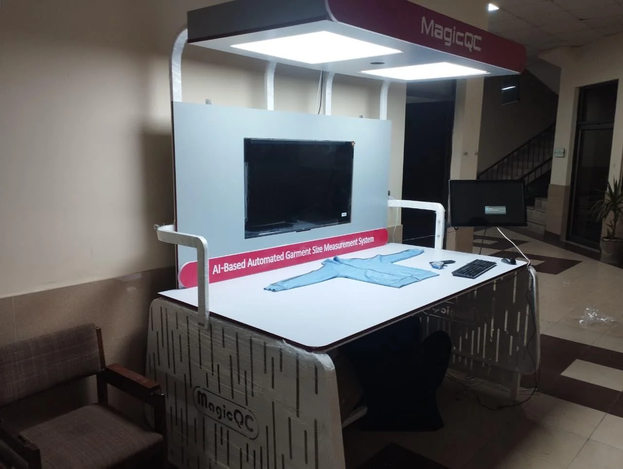 MagicQC station, full view